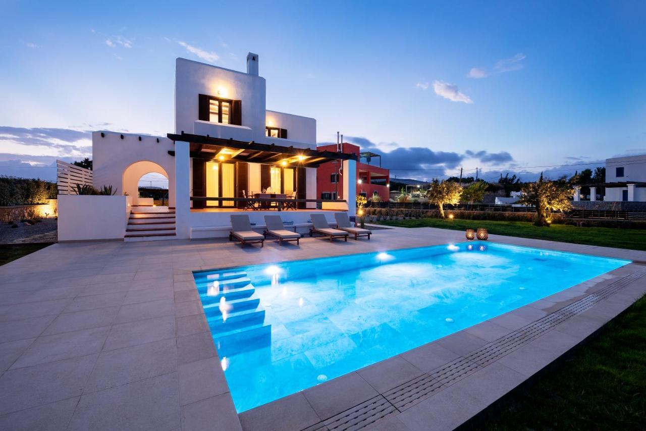 Villa Salamina Lakhania Bagian luar foto